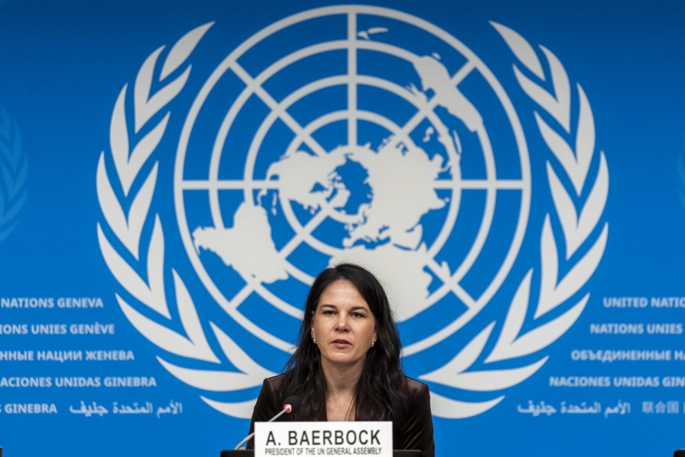 Baerbock pozvala na globalni savez za podršku UN-u zbog eskalacije kriza