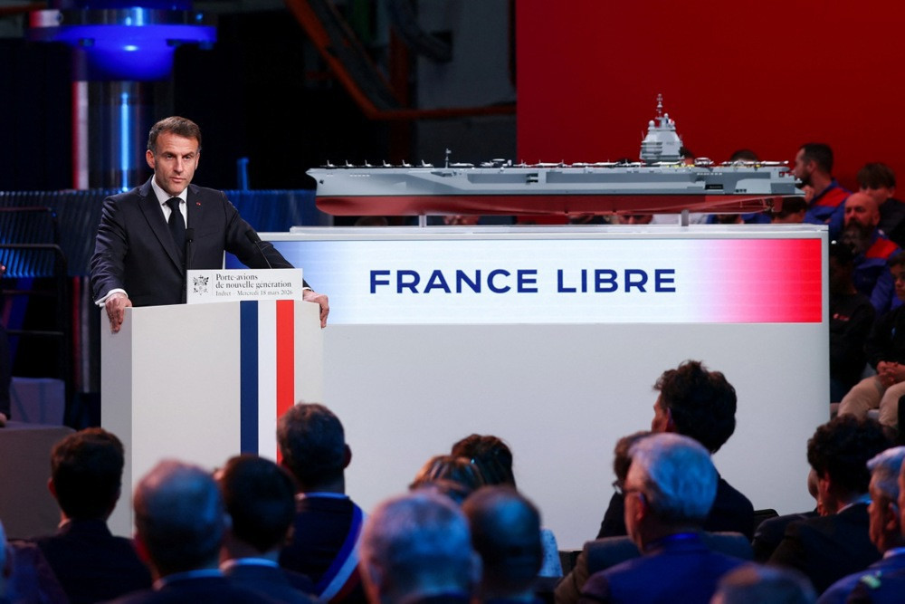Macron imenovao budući nosač aviona "France Libre"