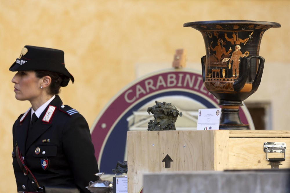 SAD vratile Italiji 337 opljačkanih antikviteta u jednom od najvećih povrata kulturne baštine