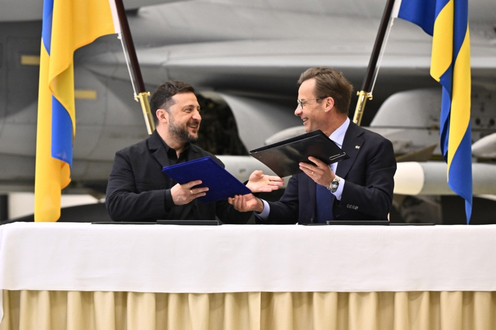 Ukrajina kupuje 20 švedskih Gripen aviona, dodatnih 16 dobija kao donaciju