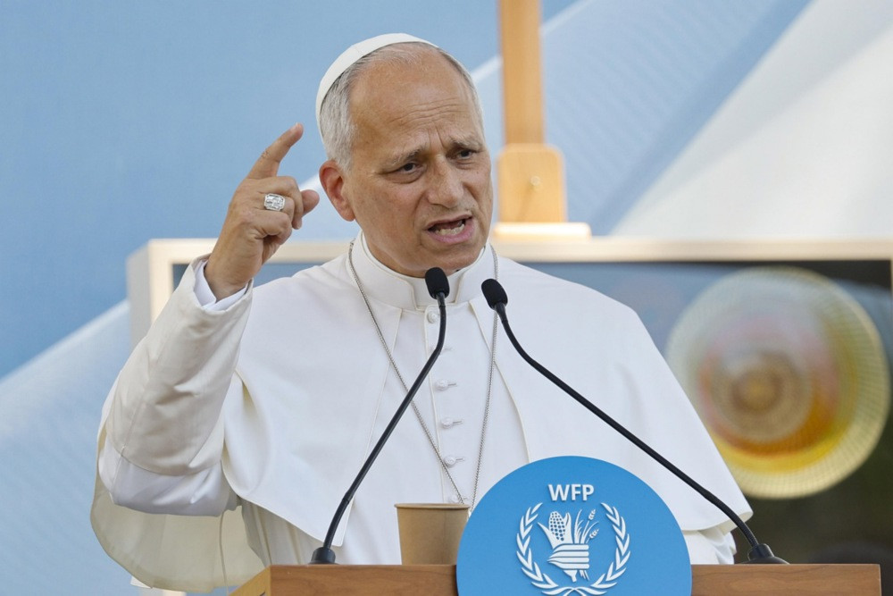 Papa Lav: Hrana, voda i zdravstvo ne smiju biti podređeni geopolitici
