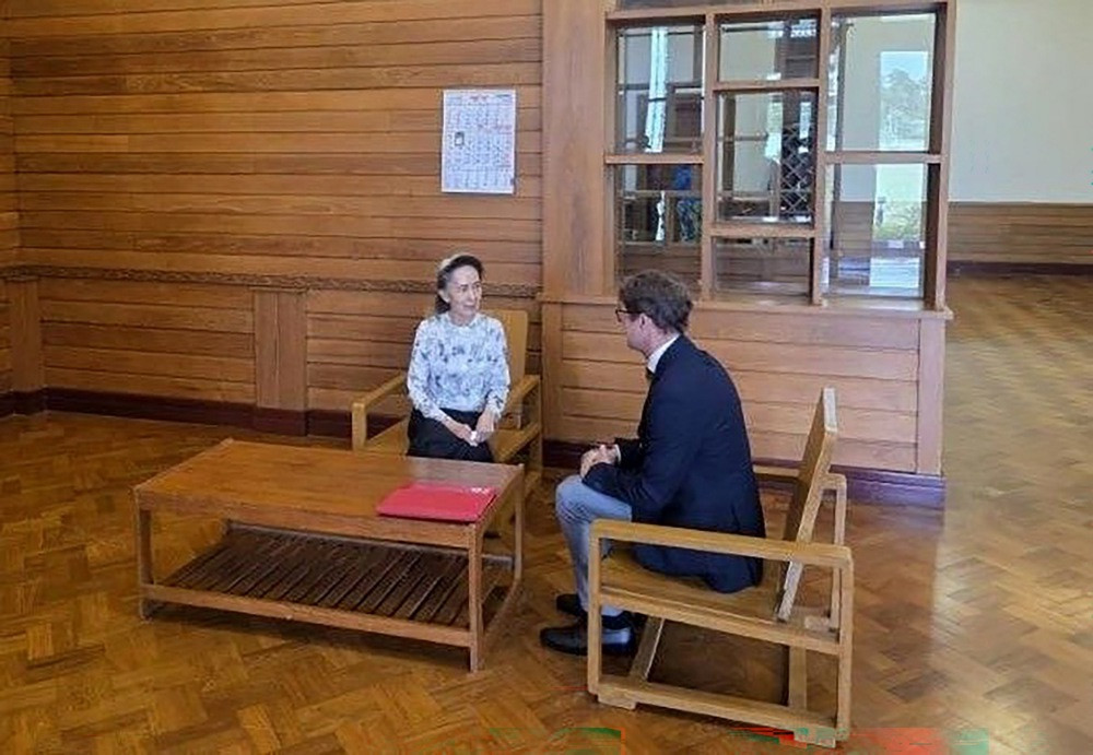 Bivša liderka Mijanmara sastala se s predstavnikom Međunarodnog komiteta Crvenog krsta
