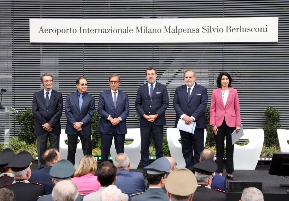 Aerodrom Malpensa u Milanu od danas nosi ime Silvija Berlusconija
