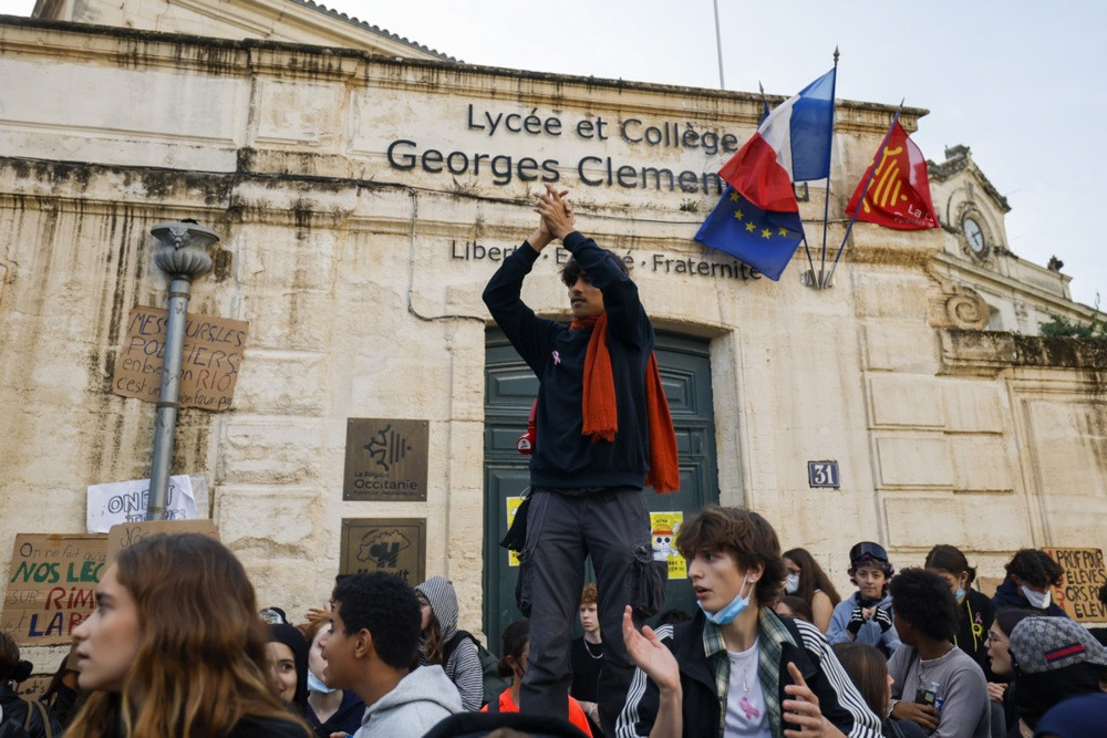 Studentski protesti nastavili se širom Francuske, nastava obustavljena u stotinama škola