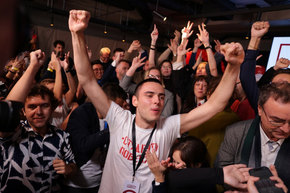 Crta objavila preliminarne rezultate izbora u Srbiji: Studentska lista 51,47 posto, Vučić 40,42