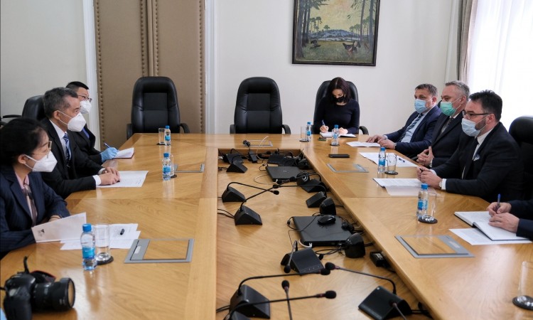 Ministri Košarac, Pašalić i Dedić s kineskim ambasadorom