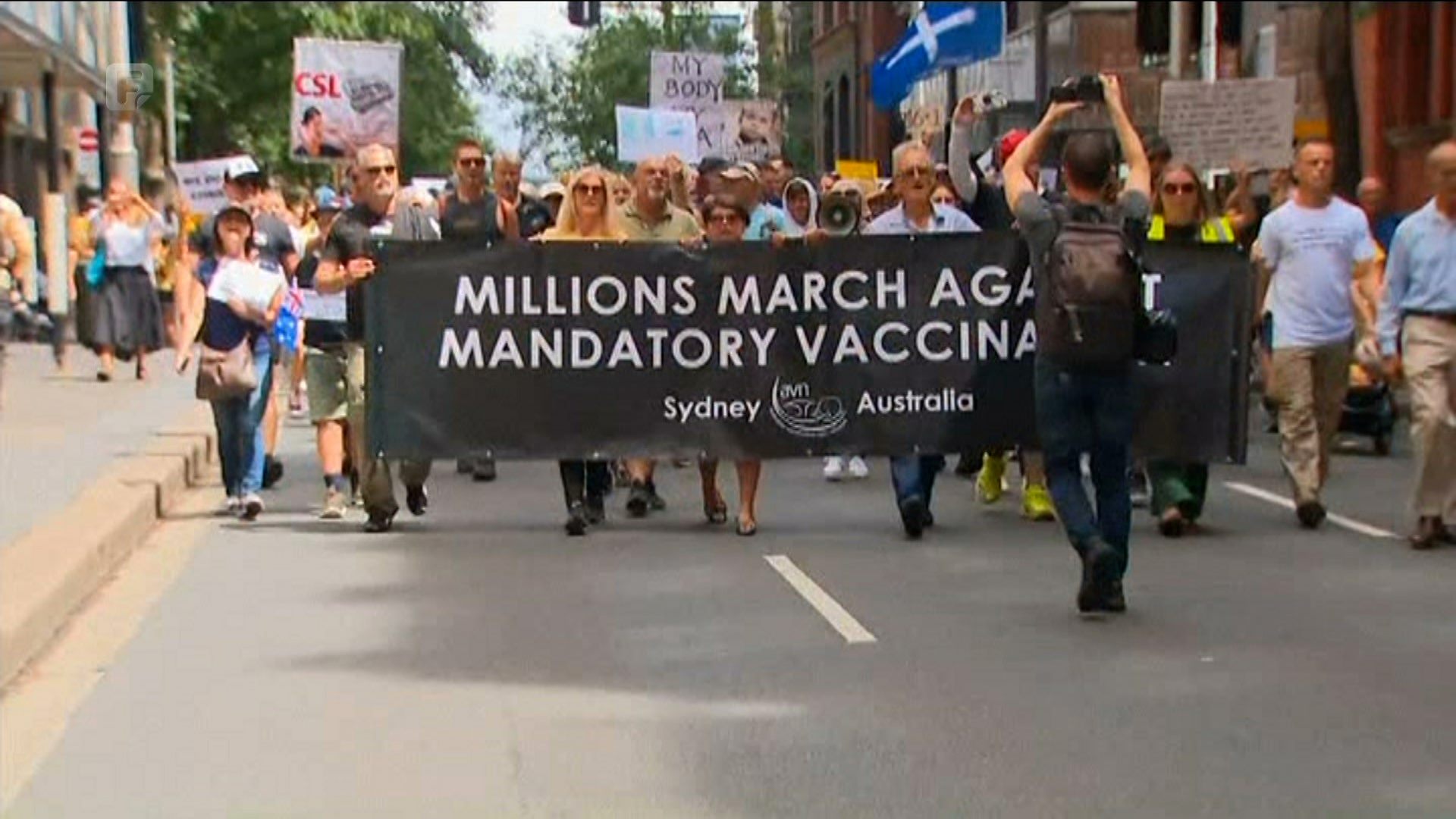 Demonstracije protiv vakcinacije širom Australije
