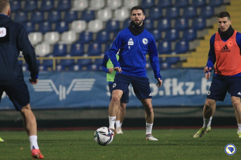 Reprezentativci obavili novi trening, Sarić propušta predstojeće utakmice