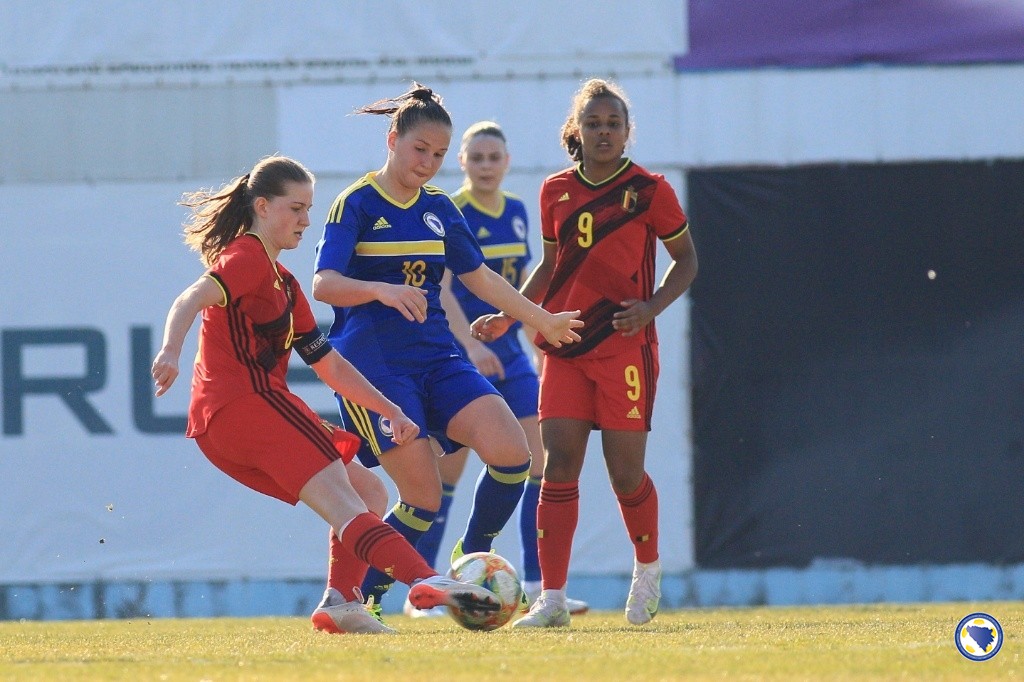 Bh. kadetkinje poražene od Belgije