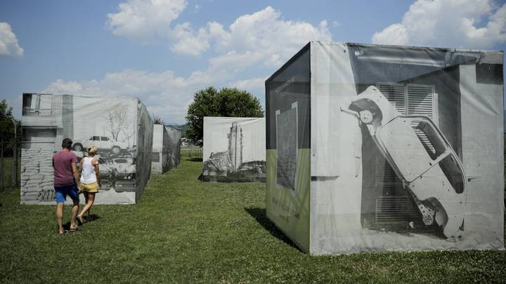 Otvorena izložba "Ožiljci" fotografa Paula Lowea u sarajevskom Tunelu spasa