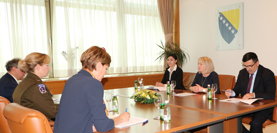 Krišto - McGaha: Važnost nastavka programa razvoja i modernizacije Oružanih snaga BiH