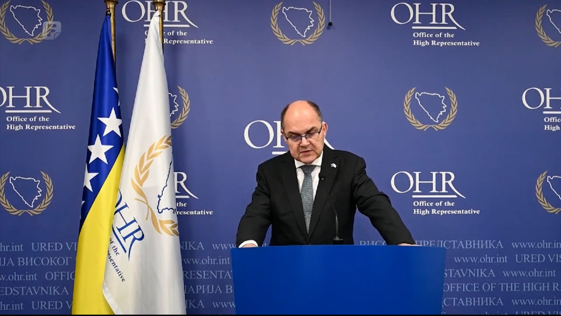 Nedavne Schmidtove odluke objavljene u Službenom listu BiH