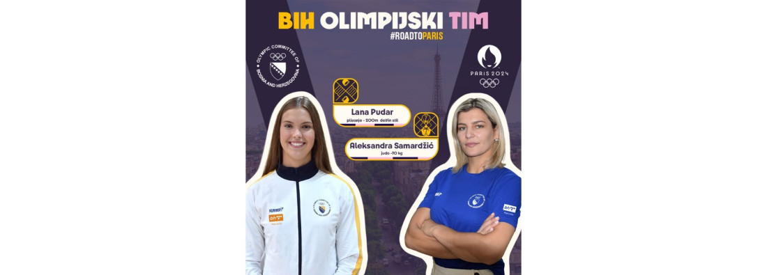 Na olimpijska borilišta danas izlaze Lana Pudar i Aleksandra Samardžić
