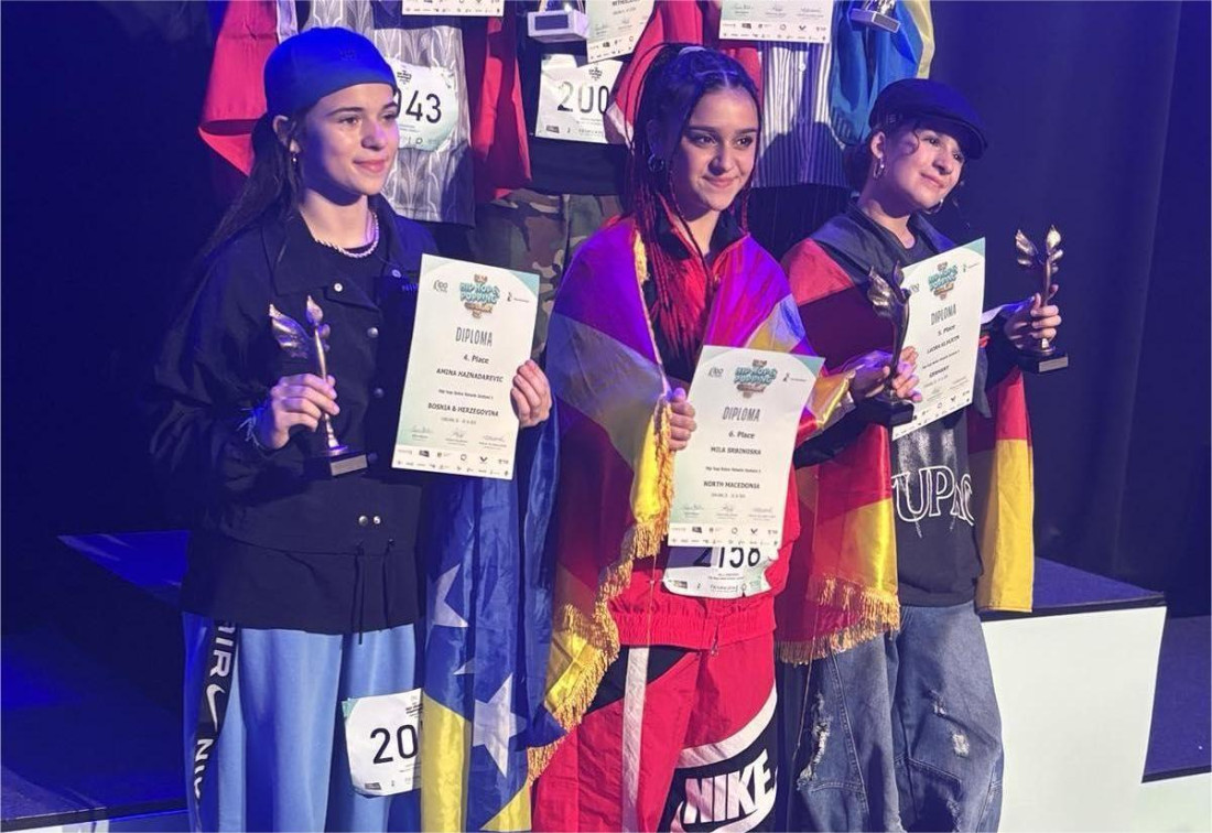Plesni klub „Nika“ donio svjetski sjaj u BiH: Amina četvrta, Nafisa sedma među najboljima!