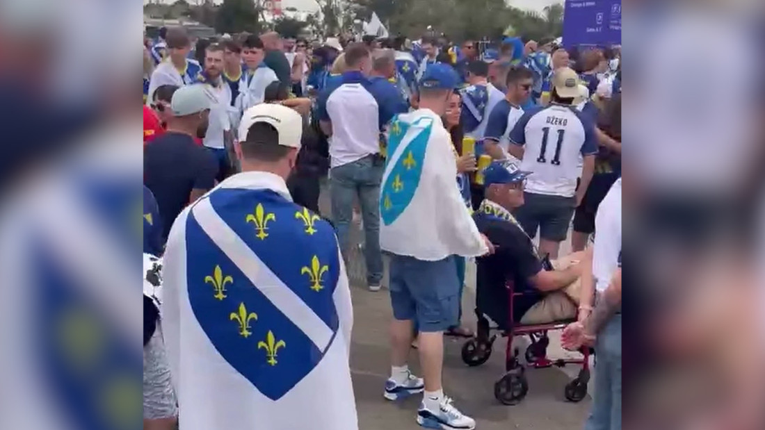 Sve je u znaku Zmajeva: Bh. navijači okupljaju se ispred stadiona u Los Angelesu