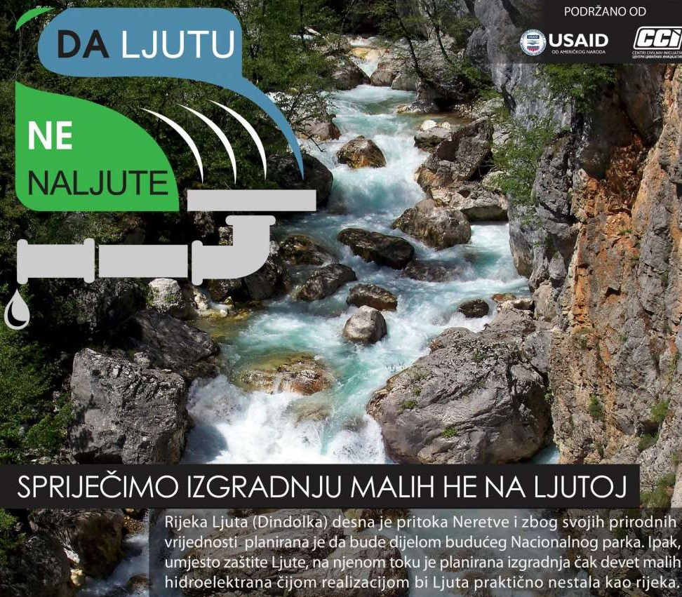 Udruženje "Zeleni Neretva" i Aarhus centar u BiH kreću s kampanjom "Da Ljutu ne naljute"