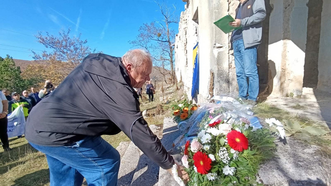 Obilježena godišnjica zatvaranja logora 'Kamenica' kod Drvara