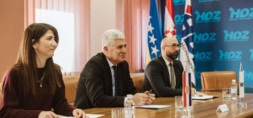 HDZ BiH i HSP BiH razgovarali o jačanju političkog dijaloga