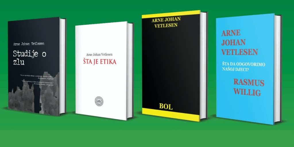 Predstavljanje četiri knjige norveškog akademika prof. dr. Arnea Johana Vetlsena