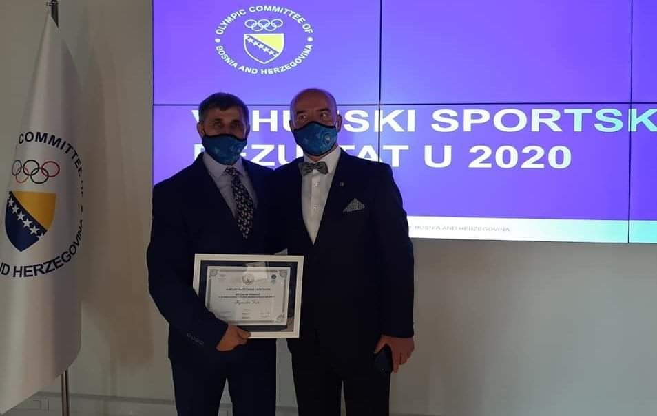 Hajrudin Trle dobitnik Specijalnog priznanja Olimpijskog komiteta BiH