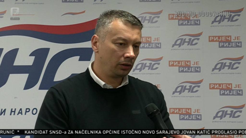 Nešić zadovoljan izbornim rezultatom, ali ne i gubitkom Prijedora