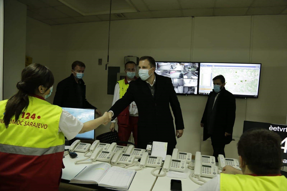 Skaka obišao dežurne službe