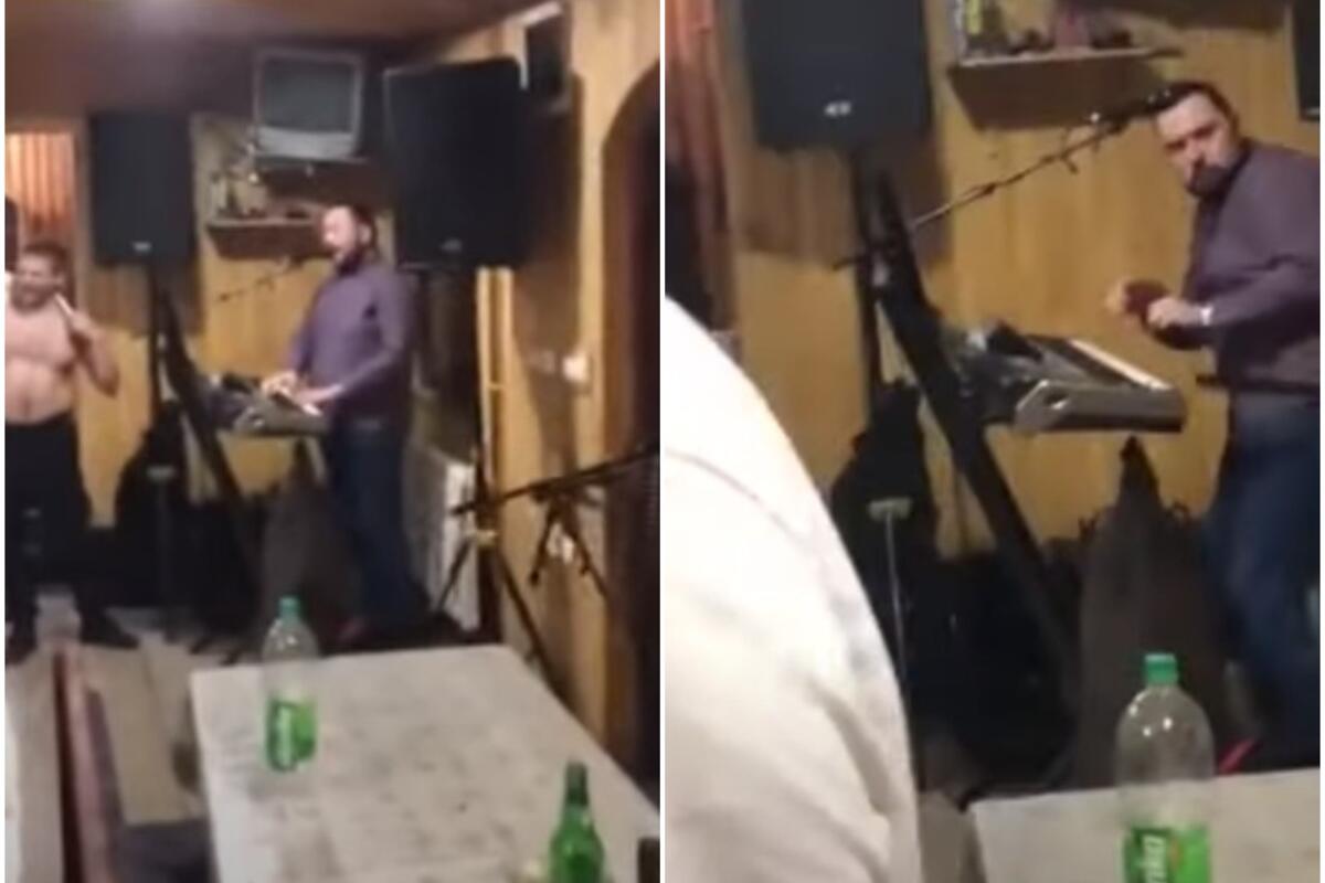 VIDEO / Na korona zabavi pucao iz mitraljeza
