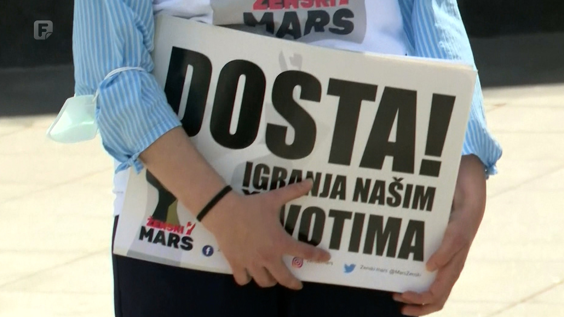 Pokret Ženski marš najavio krivične prijave protiv vlasti