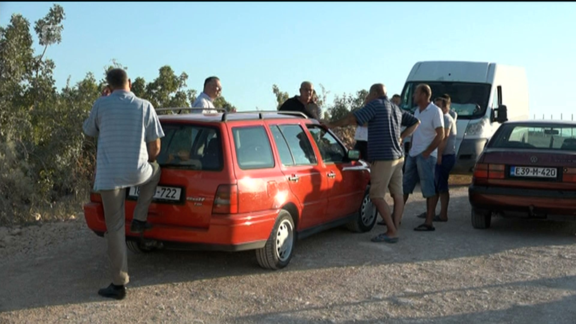 Protest stanovnika Ševaš Njiva uz autoput na Koridoru 5C