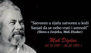 Danas je godišnjica smrti Mehmedalije Maka Dizdara