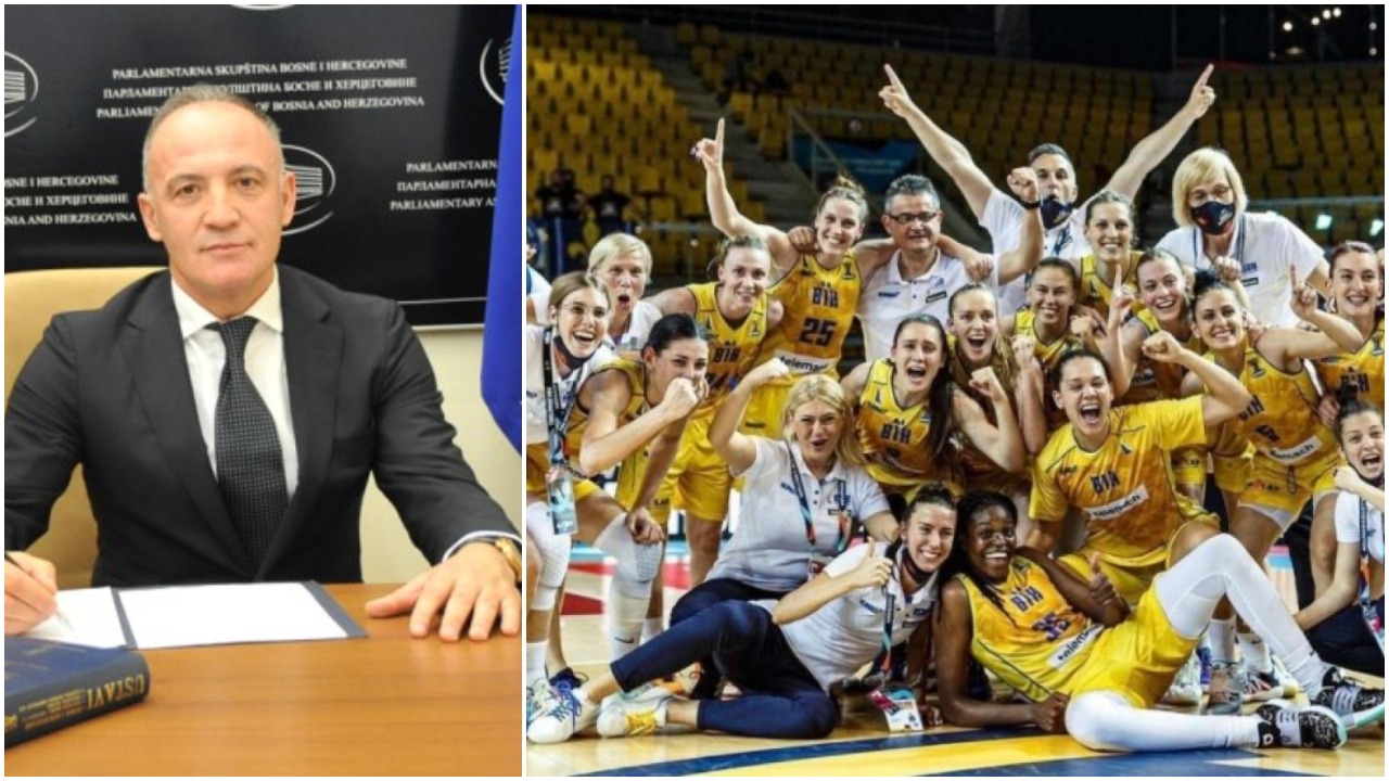Zastupnik Vlatko Glavaš podnio inicijativu da se nagrade najbolje bh. košarkašice