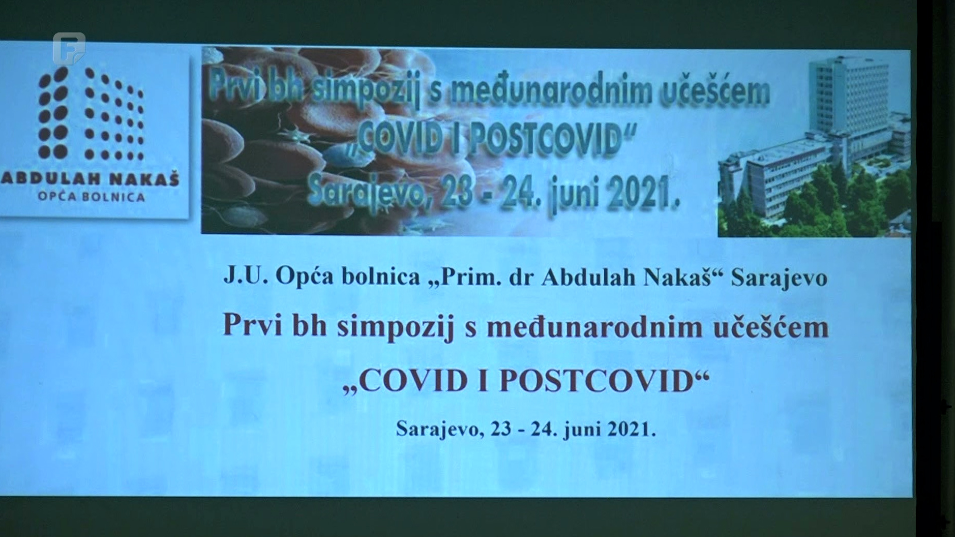 Međunarodni simpozij o koronavirusu održan u Općoj bolnici Sarajevo