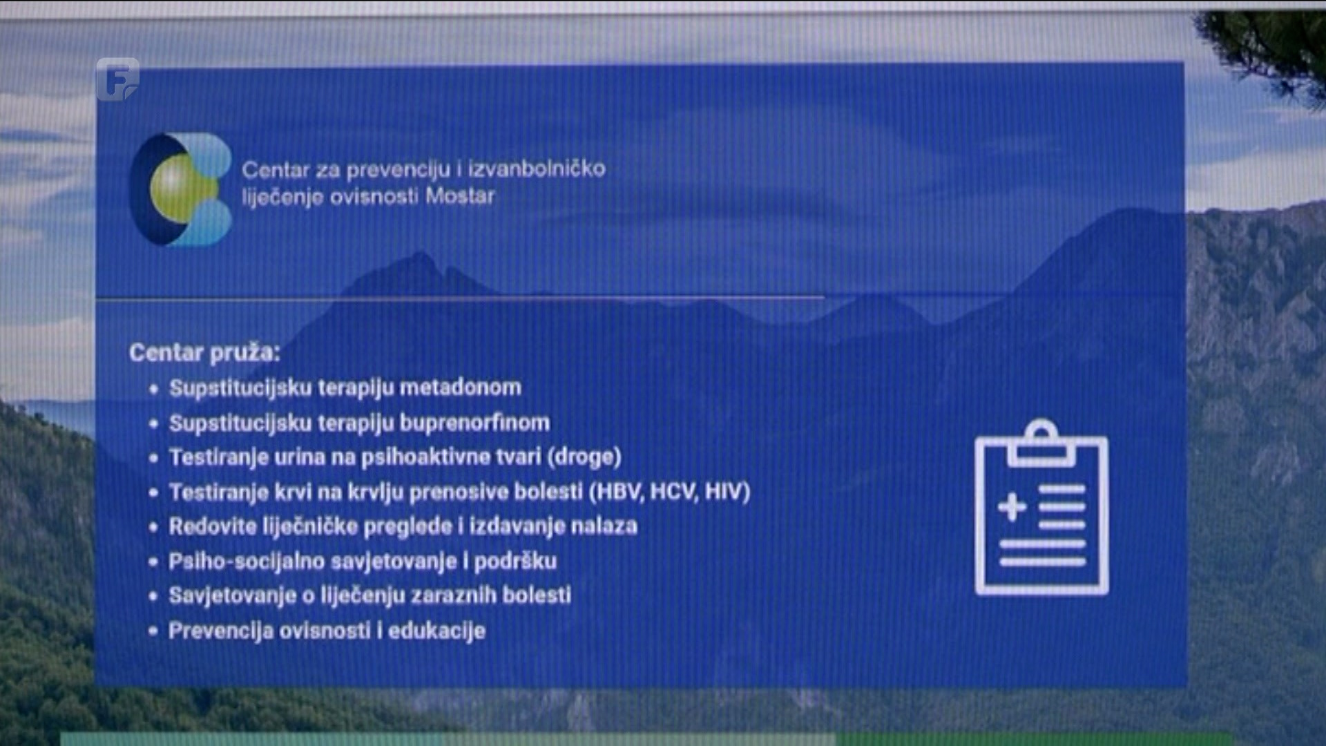 U Mostaru sve više pacijenata traži pomoć zbog ovisnosti o drogama