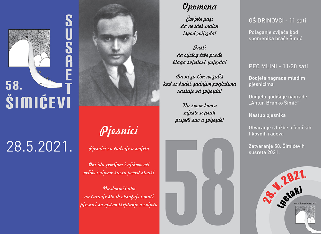 Grude: 58. Šimićevi susreti počinju 28. svibnja u Drinovcima i Peć Mlinima