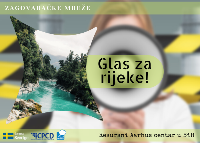 Ulična kampanja “Glas za rijeke” u Goraždu, Višegradu i Foči