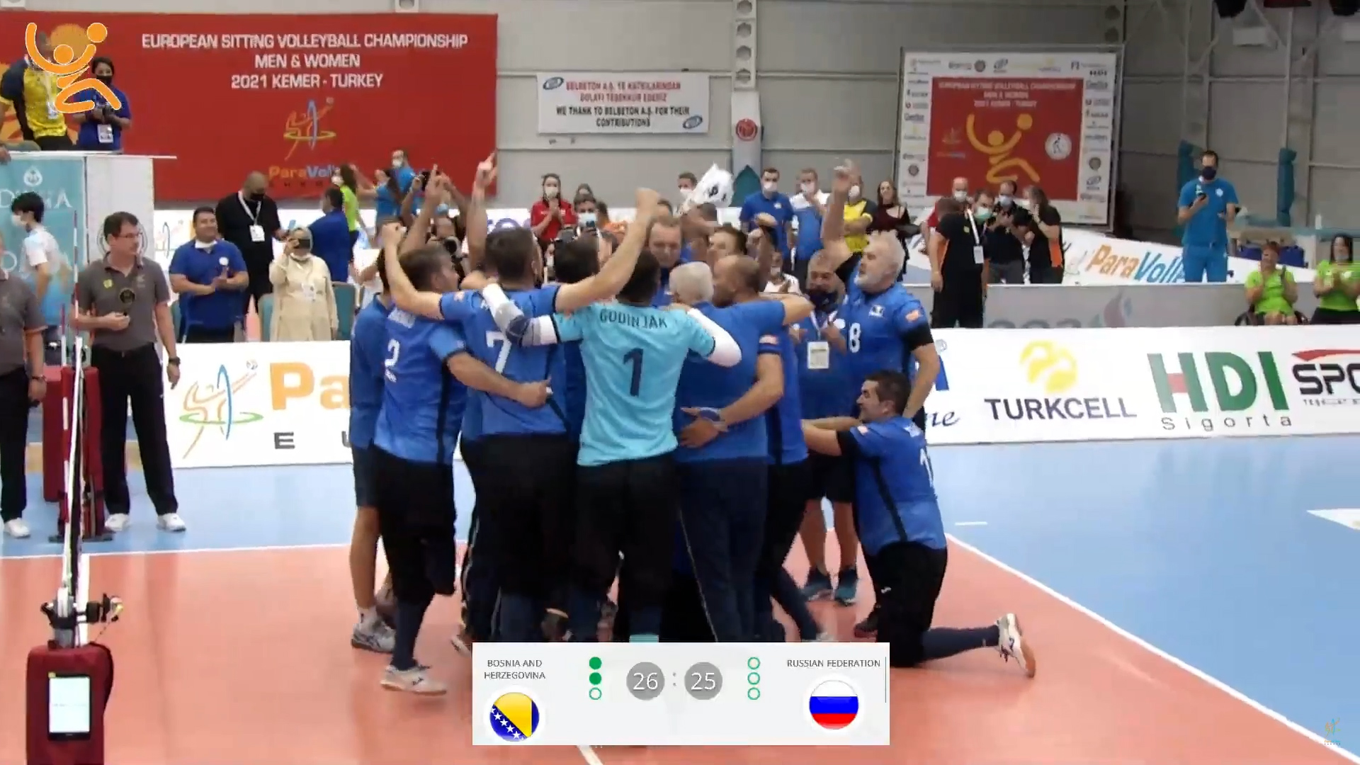 Reprezentacija BiH prvak Evrope u sjedećoj odbojci
