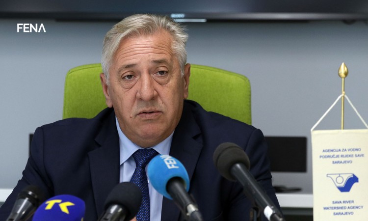 Delić: Intenzivne aktivnosti na regulaciji korita rijeke Bosne