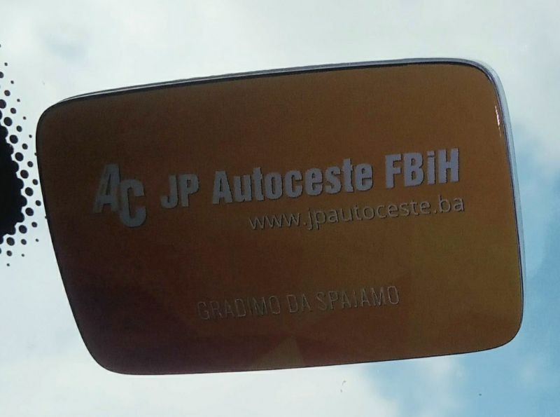 Uvezan sistem elektronske naplate cestarine korištenjem TAG uređaja u cijeloj BiH