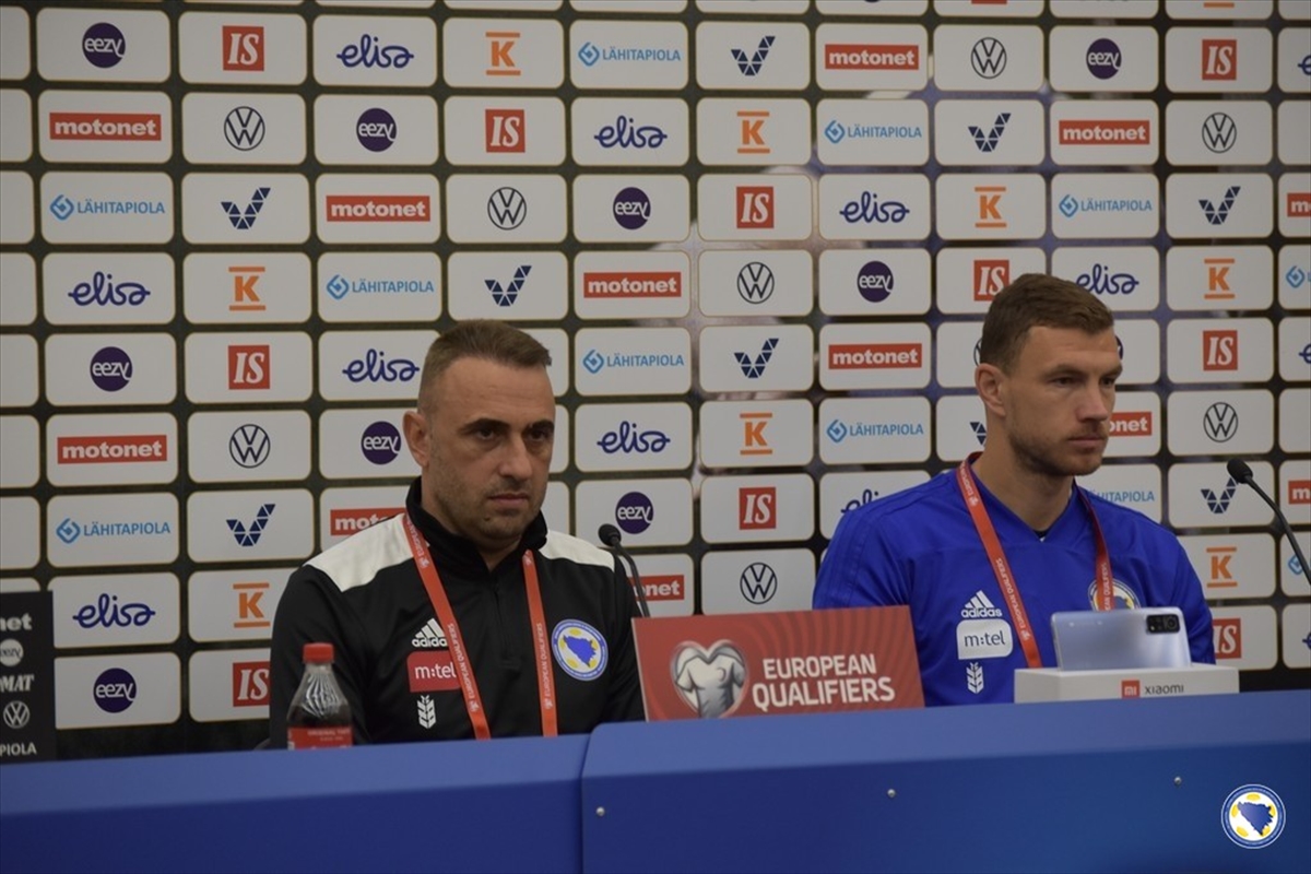 Petev i Džeko pred utakmicu protiv Finske: Svim snagama idemo na pobjedu