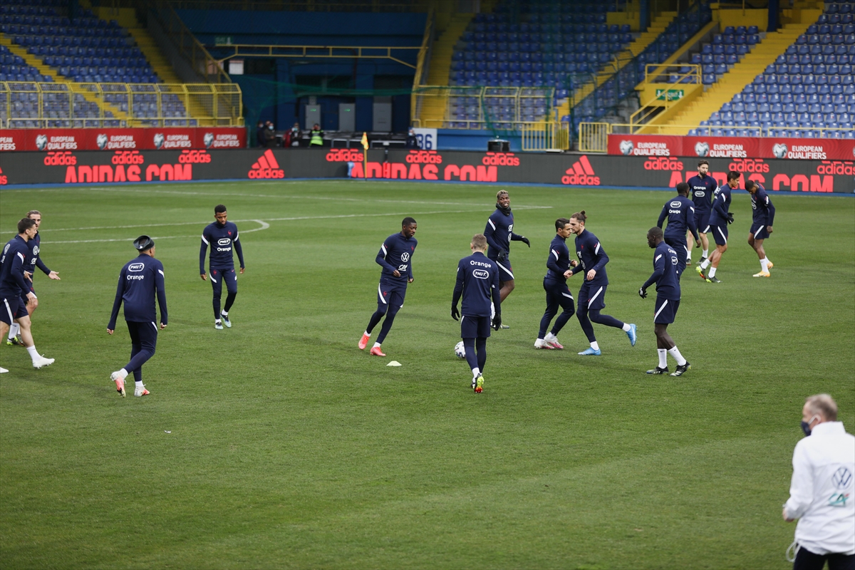 Nacionalni tim od milijardu eura trenirao na 'Grbavici'