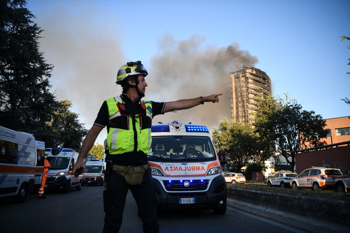 Izgorjela 20-spratnica u Milanu, nema podataka o žrtvama