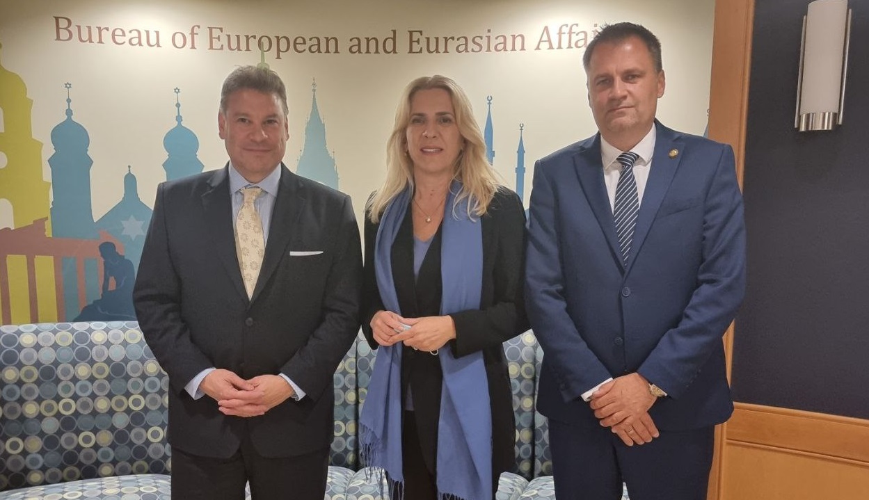 Cvijanović u Washingtonu razgovarala s Escobarom i Palmerom