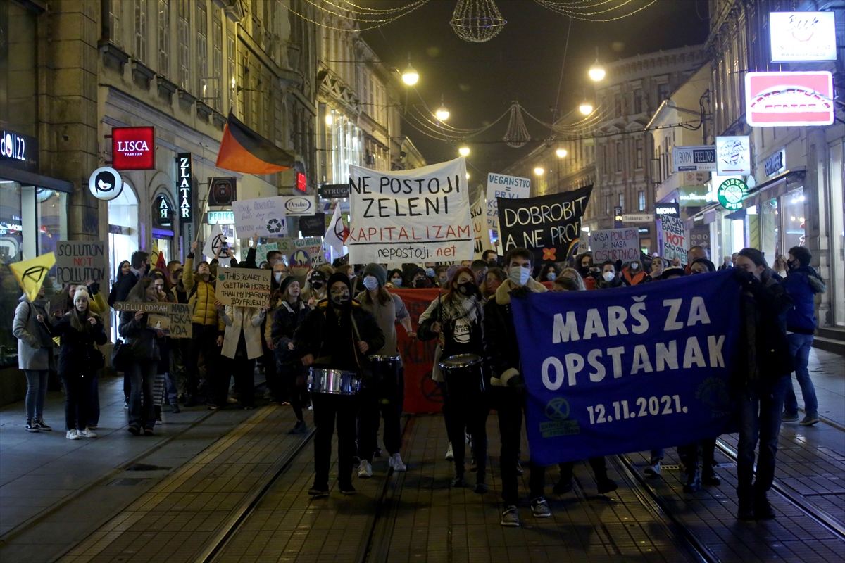 Klimatski marš u Zagrebu za opstanak protiv globalnog zatopljenja