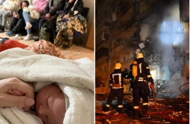 U ukrajinskim skloništima rođene prve bebe