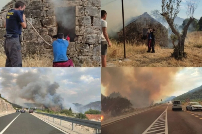 Neum očekuje djelovanje helikoptera OS BiH na požarištu
