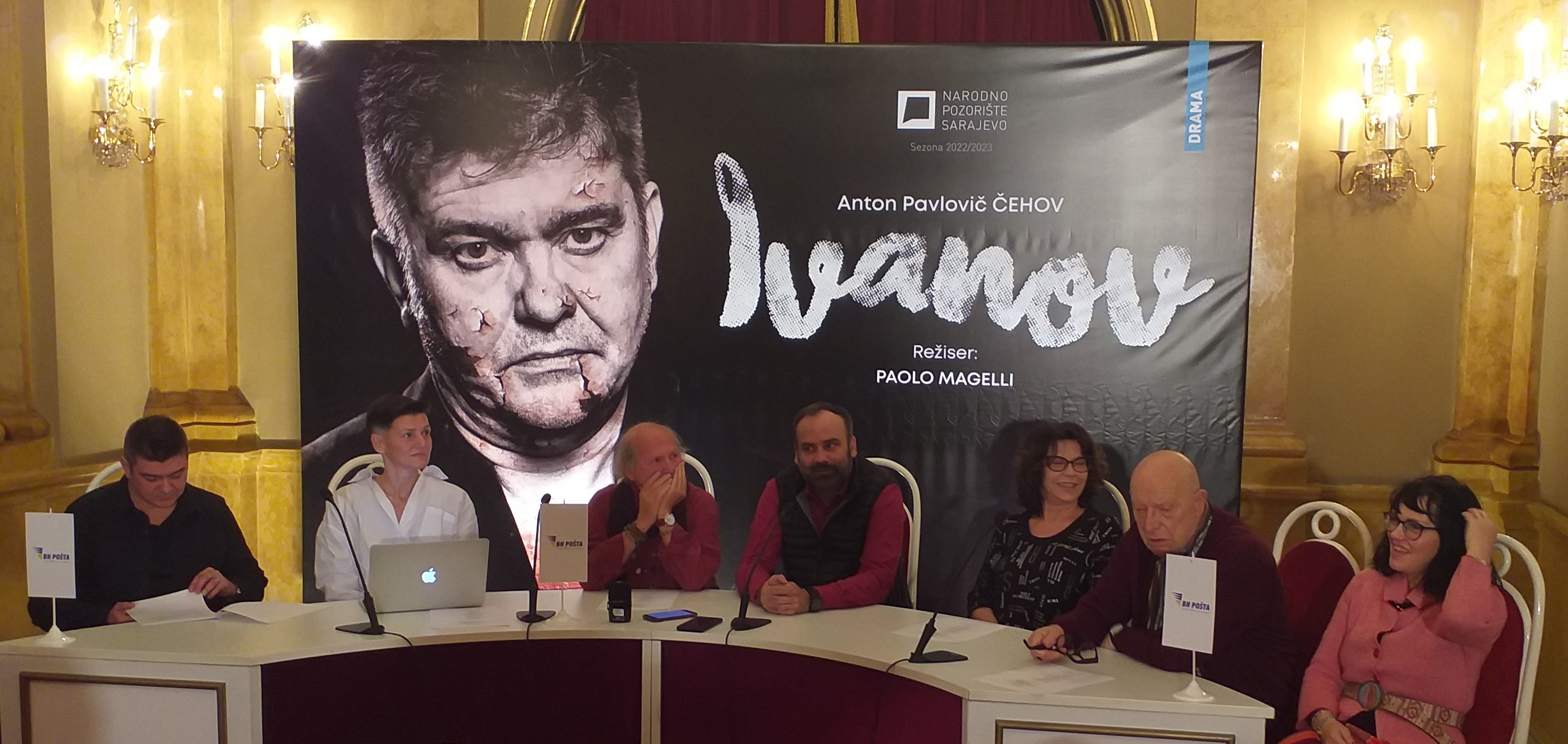 Dramska predstava Ivanov  na sceni NP Sarajevo