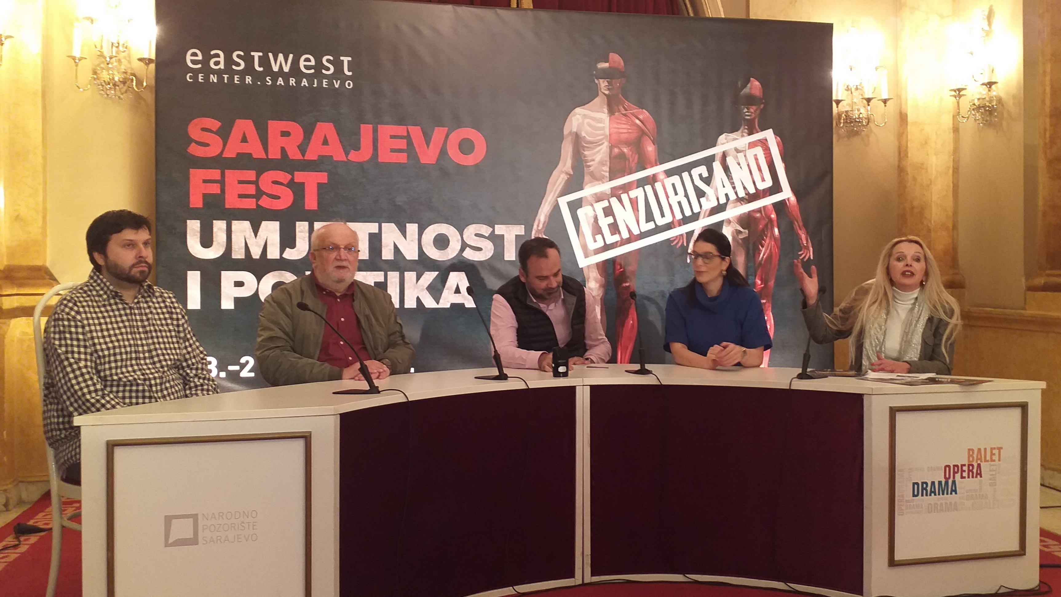 SarajevoFest – Umjetnost i politika/Ljudskost cenzurisana