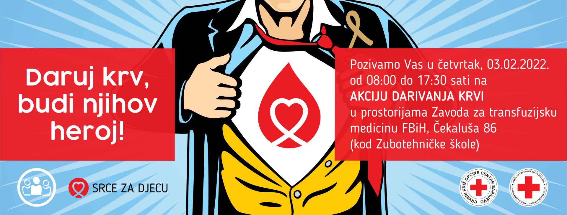 Daruj krv, budi njihov heroj