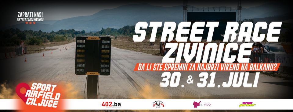 Street Race Živinice ovog vikenda na Ciljugama
