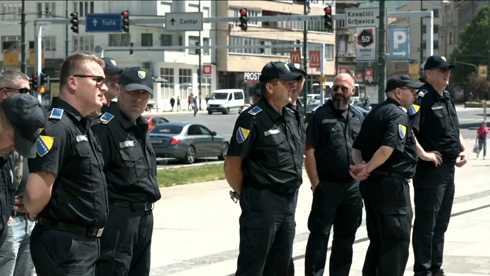 Održan protest pripadnika državnih policijskih agencija